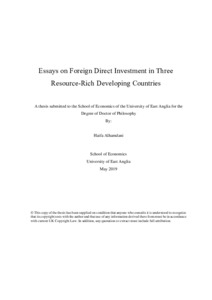 thesis on developing countries